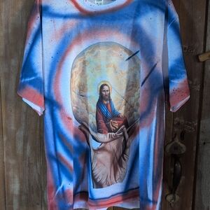 Custom Design Multicolor Graphic T-Shirt